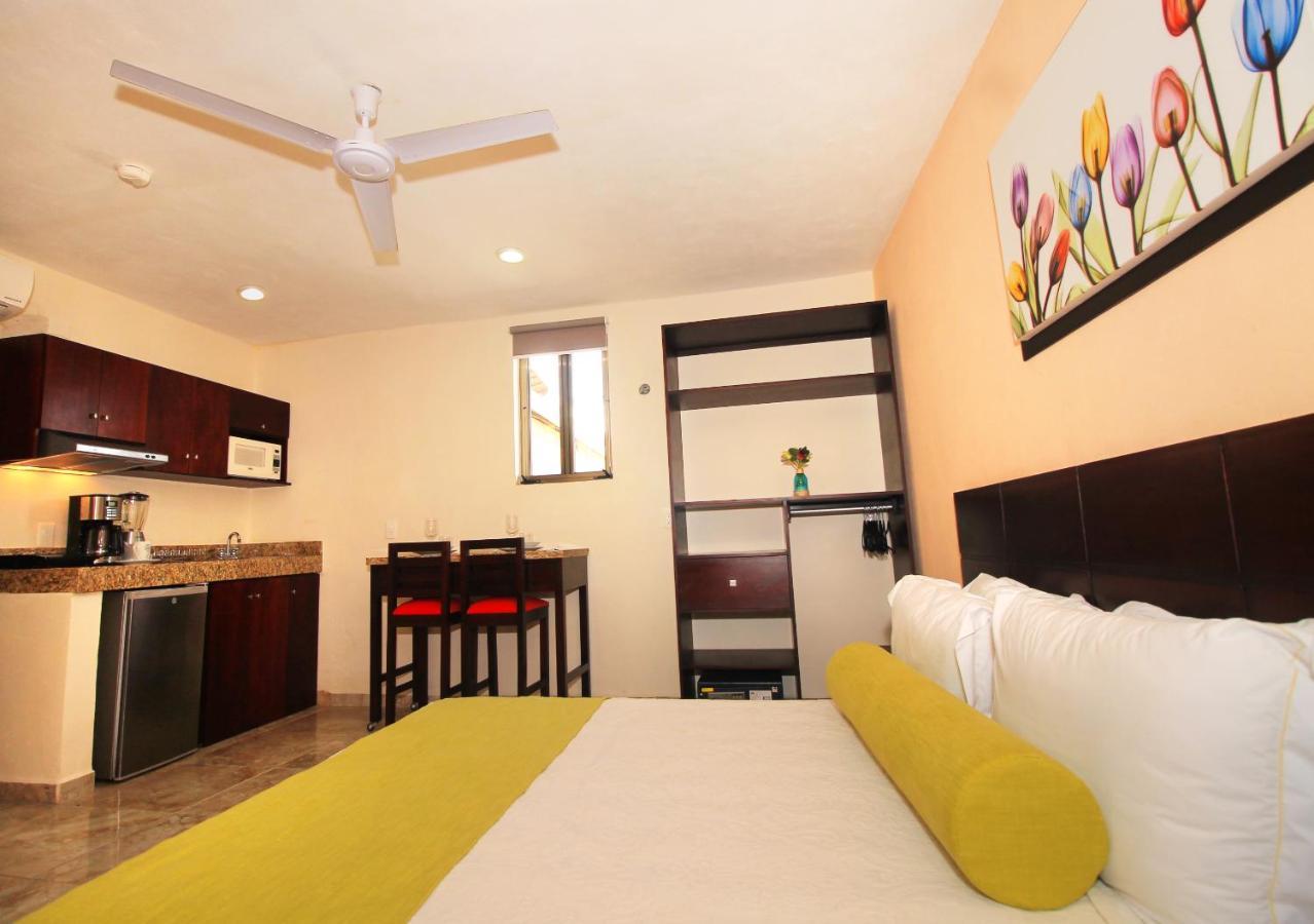 Papagayo Hotel Boutique 신데 델 카르멘 외부 사진 A typical studio at the hotel