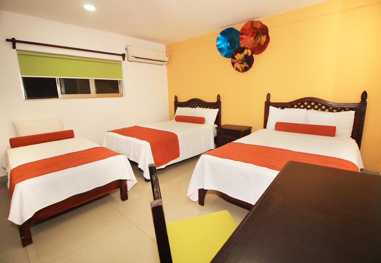 Papagayo Hotel Boutique 신데 델 카르멘 외부 사진